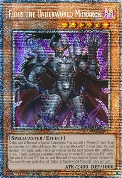 DUAD-EN017 Eidos the Underworld Monarch Starlight Rare 1st Ed YuGiOh - Image 1