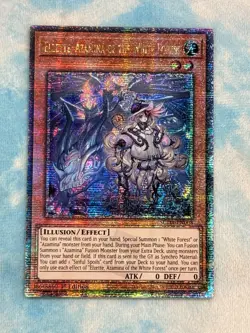 YUGIOH ELZETTE, AZAMINA OF THE WHITE FOREST QUARTER CENTURY SECRET SUDA-EN008 - Image 1