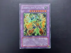 Yugioh - Elemental Hero Plasma Vice CT04-EN006 Secret Rare Promo - Image 1