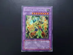 Yugioh - Elemental Hero Plasma Vice CT04-EN006 Secret Rare Promo - Image 1