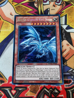 Blue-Eyes Alternative White Dragon mvp1-ens46 1st Ed (NM) Secret Rare Yu-Gi-Oh! - Image 1