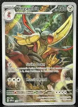 Kingambit 130 Sv: Scarlet & Violet Promo Cards Holo NM - Image 1