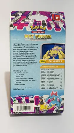 Pokemon Card Game XY Phantom Forces Bolt Twister Deck Galvantula 2014 New Sealed - Image 3