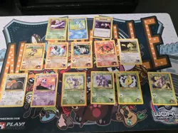 VINTAGE Pokemon Gym Challenge 53 Card Lot 3 Rares 50 Common Uncommon No DUPES - Image 1