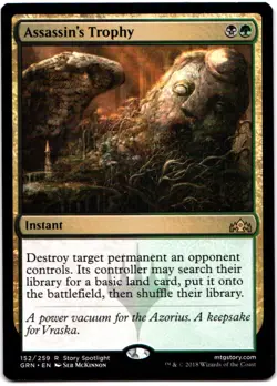 ASSASSIN'S TROPHY 152 MAGIC: THE GATHERING GUILDS OF RAVNICA (GRN) RARE - Image 1