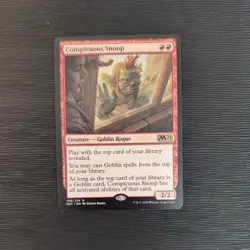 Conspicuous Snoop NM ~ Core Set 2021 M21 ~ English Regular MTG - Image 1