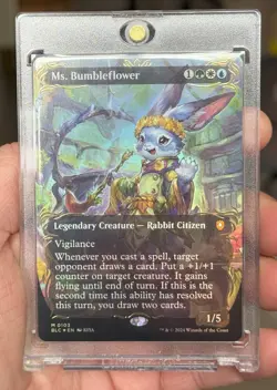 MTG | Ms. Bumbleflower (Borderless Raised FOIL) - Image 3