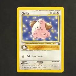 Cleffa 31/53 Wotc Promo Black Star Promo Pokemon - Image 1