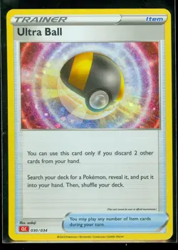 Pokemon ULTRA BALL - CLC 030/034 Classic Collection - HOLO - MINT - Image 1