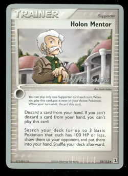 Pokemon HOLON MENTOR 93/113 Delta Species 2006 World Championships - NM/M - Image 1