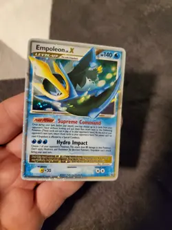 Pokemon Diamond and Pearl Promos #DP11 Empoleon LV.X Lightly played - Image 2