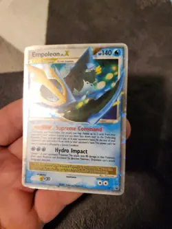 Pokemon Diamond and Pearl Promos #DP11 Empoleon LV.X Lightly played - Image 3