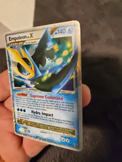Pokemon Diamond and Pearl Promos #DP11 Empoleon LV.X Lightly played - Image 4