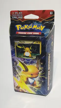 Pokemon XY BREAKthrough Burning Spark Theme Deck [Raichu] 2015 NEW AND SEALED - Image 1