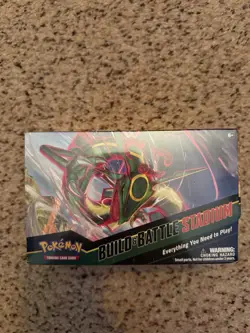 Pokemon TCG Sword & Shield- Evolving Skies Build & Battle Stadium (Sealed) - Image 1