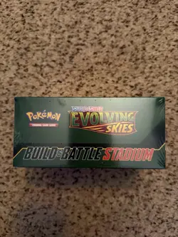 Pokemon TCG Sword & Shield- Evolving Skies Build & Battle Stadium (Sealed) - Image 2