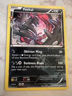 Yveltal RC16/RC32 Pokemon Generations: Radiant Collection Holo Pokemon TCG LP - Image 1