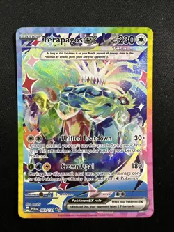Terapagos EX 169/131 Prismatic Evolutions Pokemon TCG Special Illustration EN - Image 1
