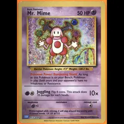TAG 9.0 MINT Mr. Mime 2023 Pokemon Pokemon TCG Classic #013 - Image 3