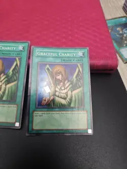 2x Graceful Charity SDP-040 Unlimited Edition Super Rare Yu-Gi-Oh LP & MP - Image 3