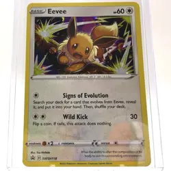 Eevee 2021 Black Star Promo Cosmos Holo Pokemon Card SWSH127/118/095 Lot Of 3 - Image 3