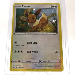 Eevee 2021 Black Star Promo Cosmos Holo Pokemon Card SWSH127/118/095 Lot Of 3 - Image 5