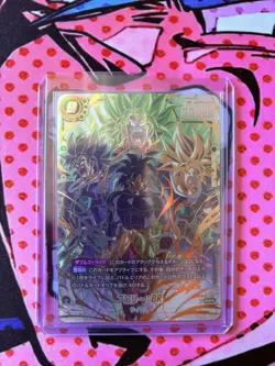 Broly SCR FB06-120 Dragon Ball Card Fusion World Looming Threat Japanese NM - Image 1