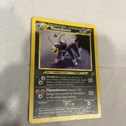 Houndoom 4/75 Neo Discovery Holo Rare Vintage Pokemon Card - Image 2