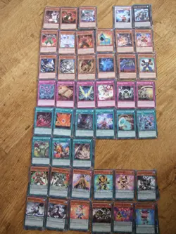A COMBINE OFFERS LOT YU GI OH - BREAKERS SHADOW BOSH CARDS X44 - Image 1