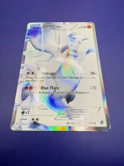 ⚡Pokemon Reshiram Full Art Ultra Rare Holo Card 113/114 Black & White / HP 2011 - Image 2