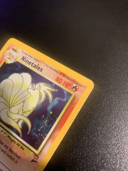 Pokemon TCG Ninetales Holo Unlimited Holo Rare Card Base Set 2 13/130 - Image 3