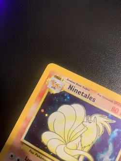 Pokemon TCG Ninetales Holo Unlimited Holo Rare Card Base Set 2 13/130 - Image 4