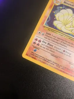 Pokemon TCG Ninetales Holo Unlimited Holo Rare Card Base Set 2 13/130 - Image 5