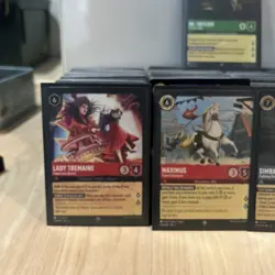 Lorcana Bulk Lot Ravensburger Disney 1000 Cards NM-LP Mixed Sets - Image 1