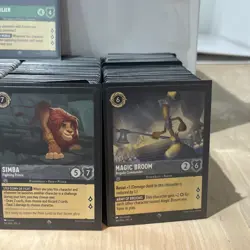 Lorcana Bulk Lot Ravensburger Disney 1000 Cards NM-LP Mixed Sets - Image 2