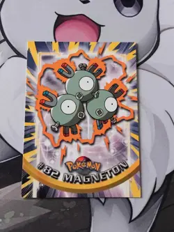Pokemon Topps Card Magneton #82 Non Holo - Image 1