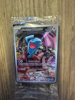 Pokemon TCG | Sealed | Rocket's Wobbuffet Promo Card | SVP203 | Destined Rivals - Image 1