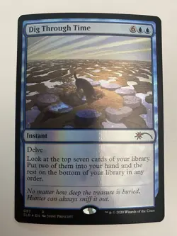 Dig Through Time (097) *FOIL* SECRET LAIR: Every Dog Has It’s Day MT/NM MTG - Image 1