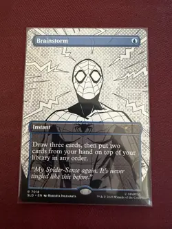 MTG: Secret Lair X Marvel Spider-Man Brainstorm (7013/7016/7019) All Versions - Image 2