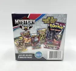 Pokemon Mystery Power Box Chase Pack Seeded 1:10 (5 Booster Packs) NEW SEALED X4 - Image 2