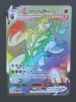 Single Strike Urshifu VMAX 167/163 - Battle Styles Pokemon TCG - NM - Image 1