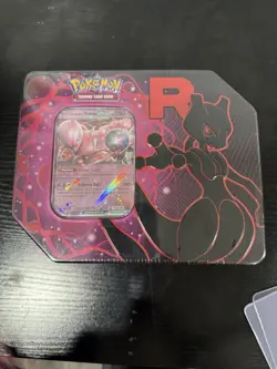 Pokemon Team Rocket MewTwo Tin New Sealed Destined Rivals - New! - Image 1