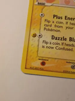 Plusle 69/101 Hidden Legends Regular/ Common Pokemon TCG - Image 3