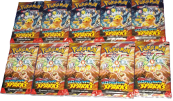 POKEMON SCARLET & VIOLET LOT (10) BOOSTER PACKS SURGING SPARKS NISP - Image 4