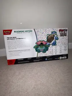 X 2 Pokemon Blooming Waters Premium Collection - Scarlet & Violet 151 Tins - Image 2