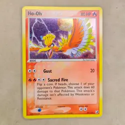 Ho-Oh 27/115 Unseen Forces Holo Rare SWIRL LP Lightly Played Pokemon TCG Mid-era - Image 1