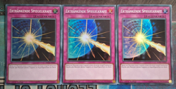 3x Ertrankende Spiegelkraft DASA-DE045 SUPER DEUTSCH 1.Auflage PLAYSET Yu-Gi-Oh - Image 1