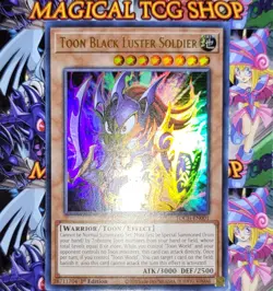 Yugioh Toon Black Luster Soldier TOCH-EN001 1st Edition Ultra Rare NM - Image 3