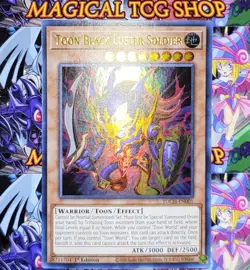 Yugioh Toon Black Luster Soldier TOCH-EN001 1st Edition Ultra Rare NM - Image 4