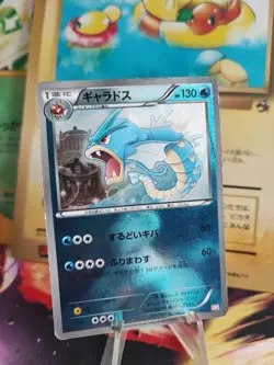Pokemon Karte Card Holo Gyarados Garchomp Half Deck Reverse japanese LP - Image 1